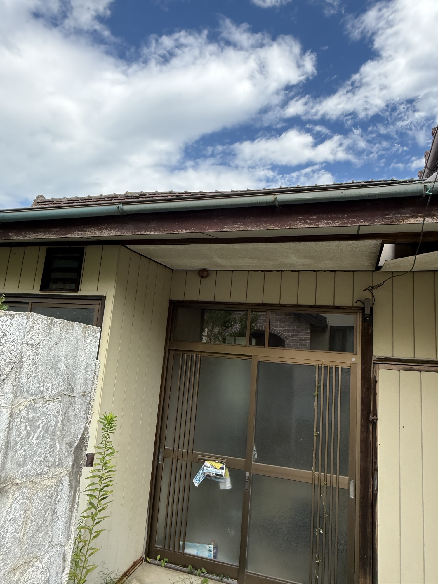 【福島市】空き家にできたスズメバチの巣を駆除｜立ち会いなしでも対応可能