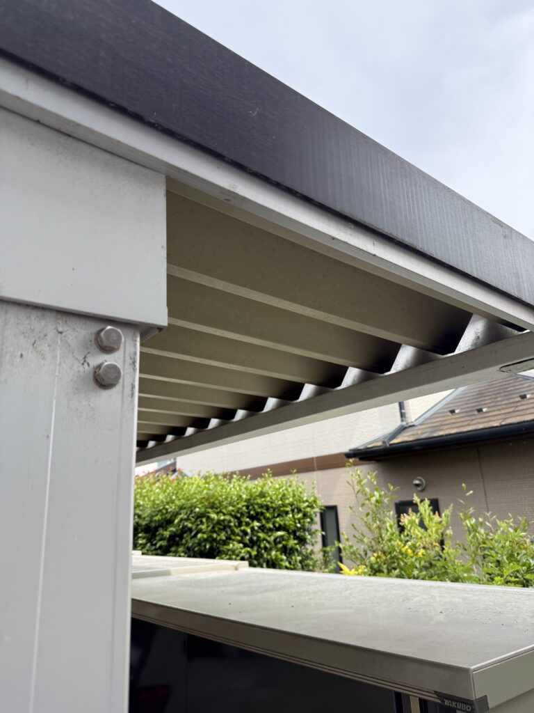 相馬市中村で駆除した初期巣があったところ